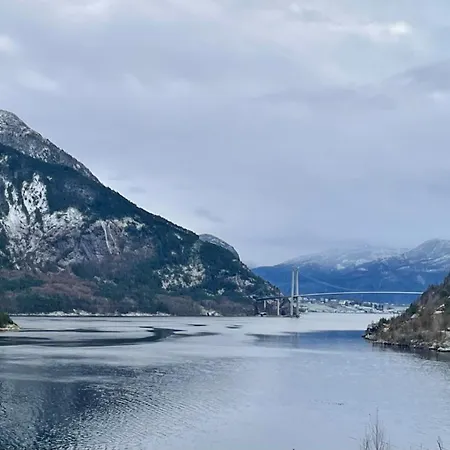 アパート Fjordcabin Preikestolen Jørpeland